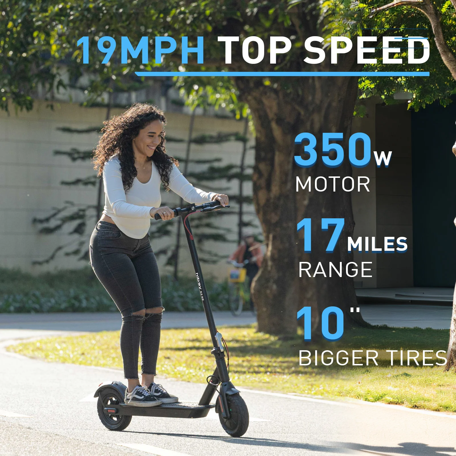 Megawheels 36V Folding Electric Scooter - 250W Motor, 7.5Ah Battery, 15mph Top Speed, Urban Commuter