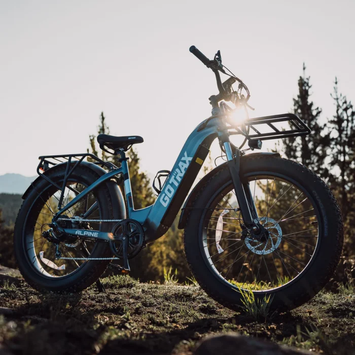 Alpine Fat Tire eBike Navy Blue