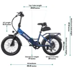 F2 Foldable Electric Bike 2.0 Features