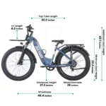 Gotrax Alpine Fat Tire eBike Features
