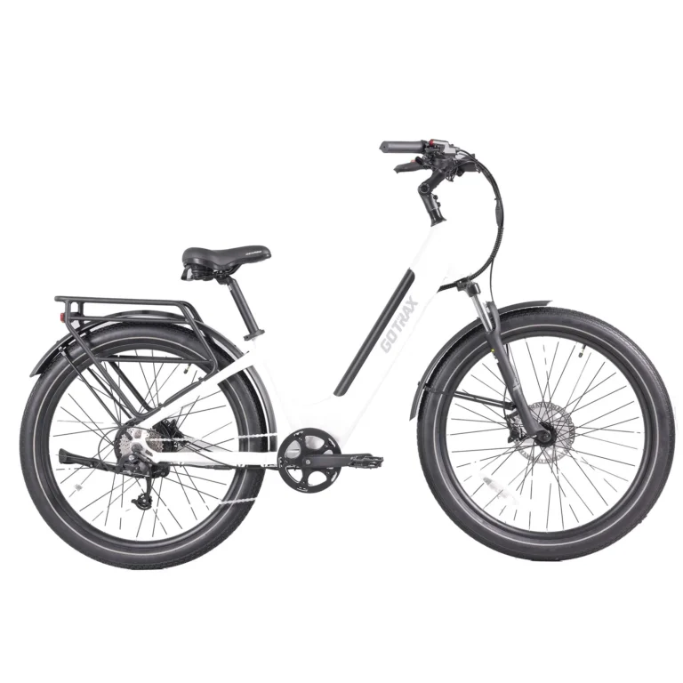Gotrax CTI 3 Step Through Electric Bike (White)