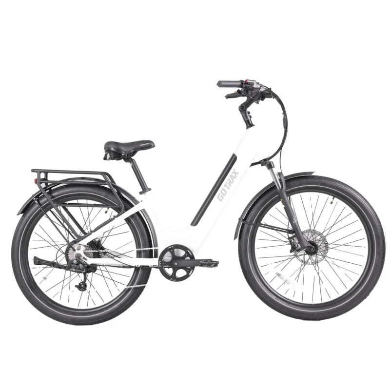 Gotrax CTI 3 Step Through Electric Bike (White)