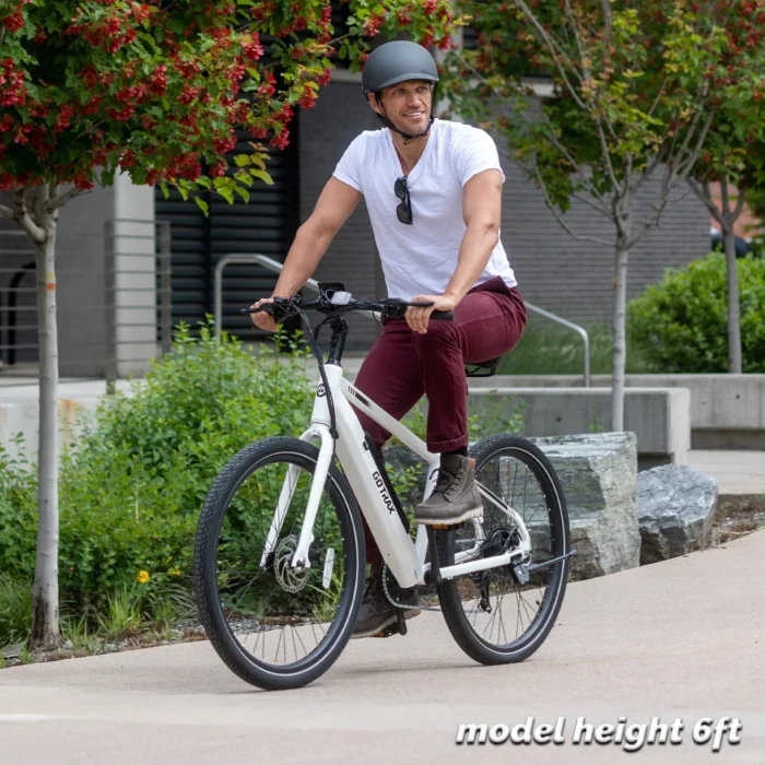 Gotrax CTI Commuter E-Bike Riding