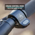 Gotrax G5 Folding Electric Scooter Cruise Control Mode