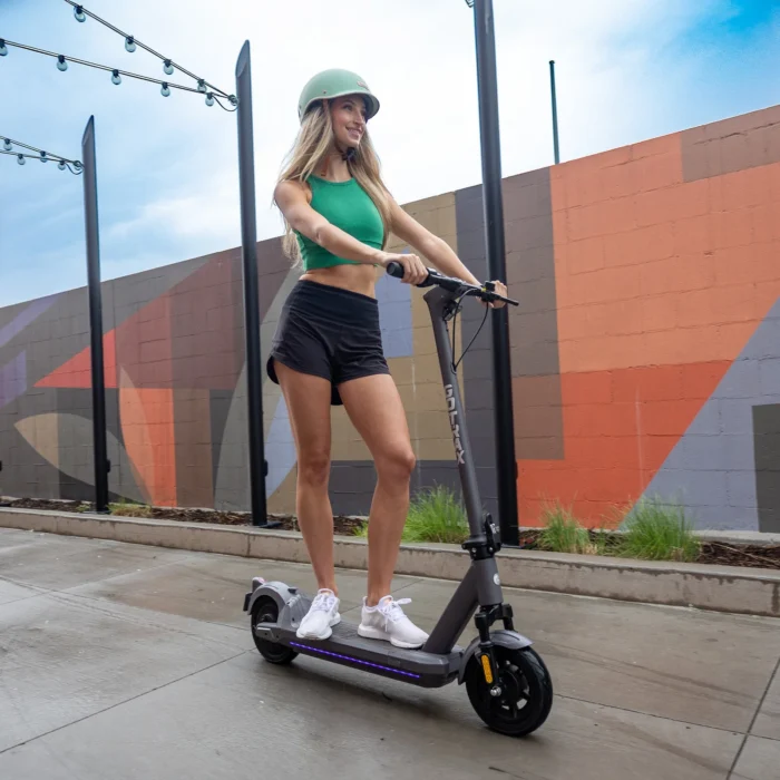 Gotrax G6 Electric Scooter Girl Riding