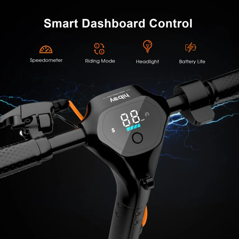 Hiboy S2 MAX Electric Scooter Dashboard