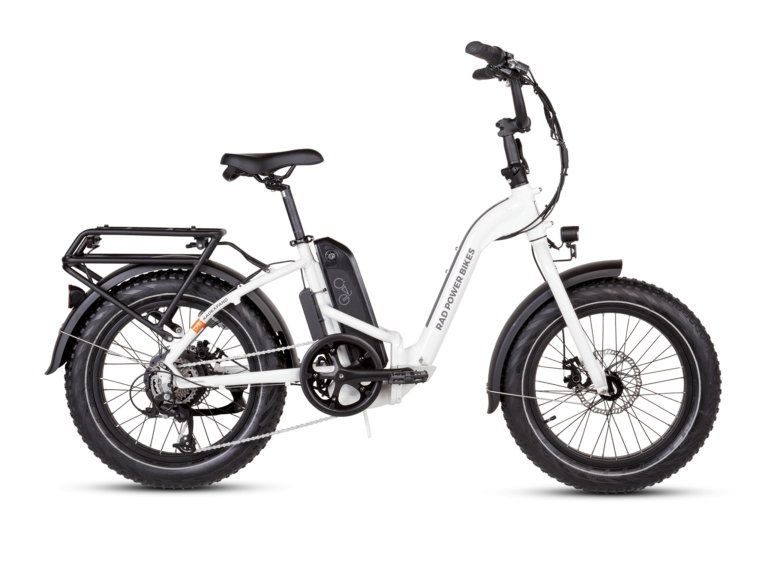 RadExpand 5 Electric Folding Bike (White)