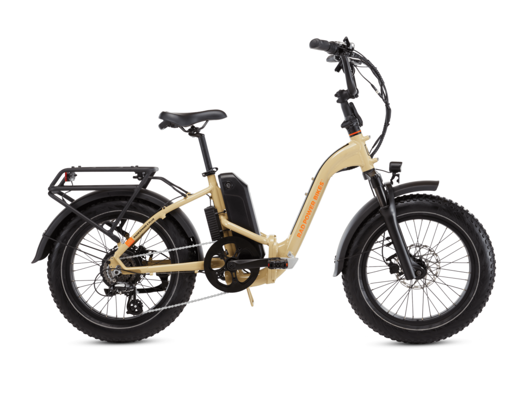 RadExpand Plus with Fat Tires on Gravel Path