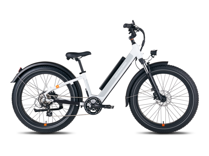 RadRover 6 Plus Electric Fat Tire Bike (White)