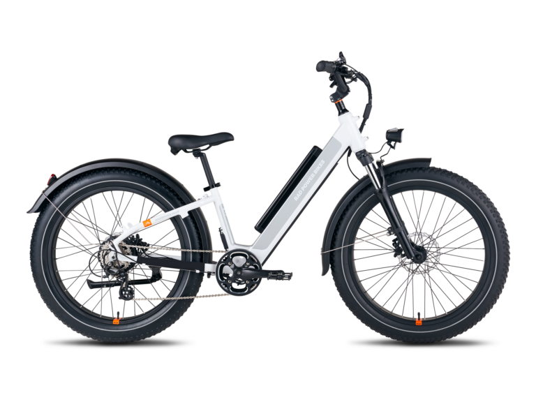 RadRover 6 Plus Electric Fat Tire Bike (White)