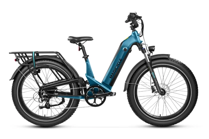 Magicyle Deer Step-Thru Full Suspension - Sierra Blue