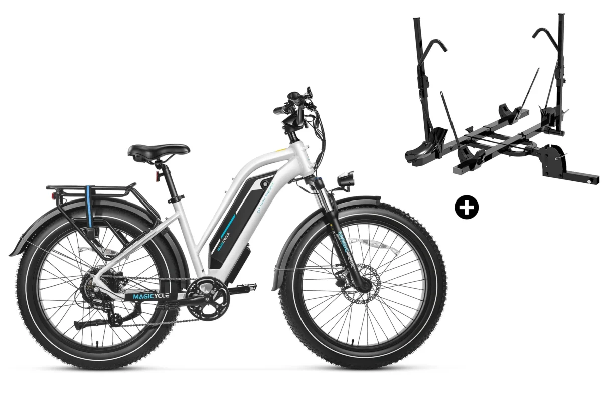 Bundle Sale - Magicycle Cruiser Pro E-Bike With A Second Battery - Double Battery