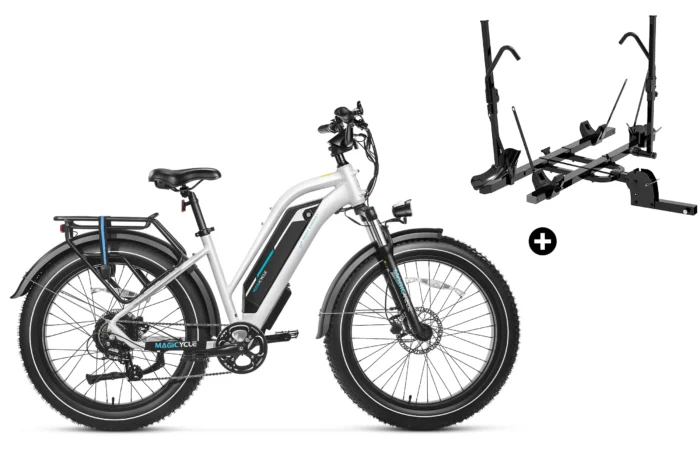 Bundle Sale - Magicycle Cruiser Pro E-Bike With A Second Battery - Double Battery