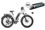 Bundle Sale - Magicycle Cruiser Pro E-Bike With A Second Battery - Perl White
