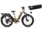 Bundle Sale - Magicycle Deer Step-thru E-Bike With An Extra 20Ah Battery - Gold