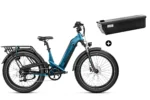 Bundle Sale - Magicycle Deer Step-thru E-Bike With An Extra 20Ah Battery - Sierra Blue