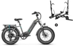 Bundle Sale - Magicycle Ocelot Pro E-Bike With A Hitch Bike Rack - Space Gray