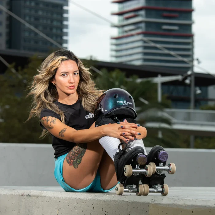 DEEP COVER Helmet - Barbie Patin Signature Edition - Real Experience
