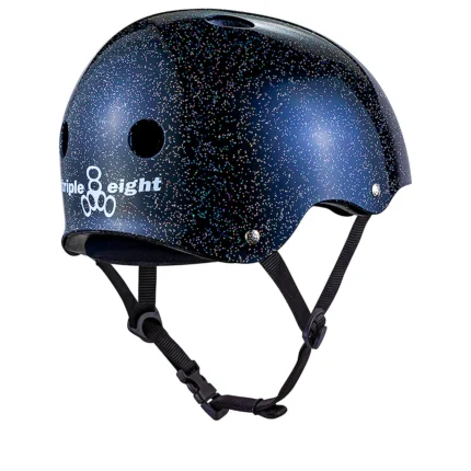 DEEP COVER Helmet - Black Glitter - Side View