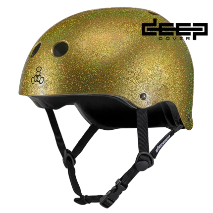 DEEP COVER Helmet - Gold Glitter