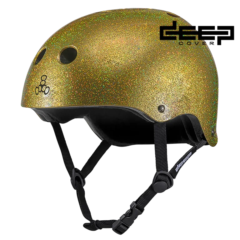 DEEP COVER Helmet - Gold Glitter