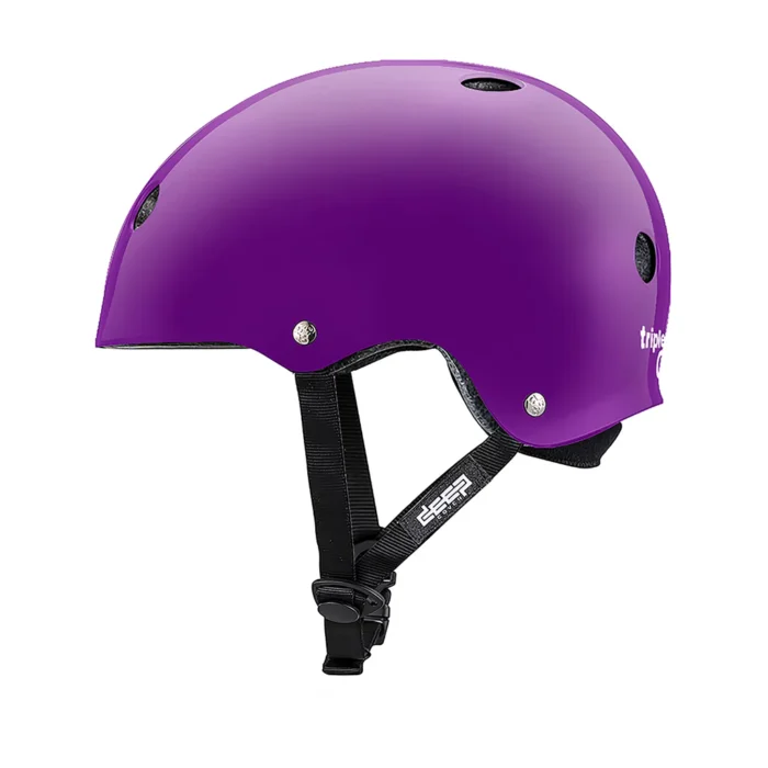 DEEP COVER Helmet - Purple Glossy - Side View