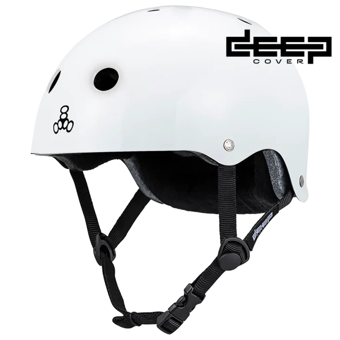 DEEP COVER Helmet - White Glossy