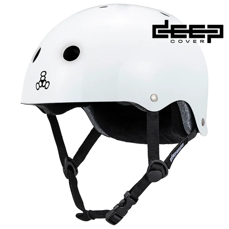 DEEP COVER Helmet - White Glossy