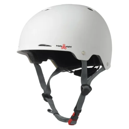 Dual Certified Gotham Helmet - White Matte