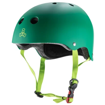 Dual Certified Helmet - Kelly Green Matte