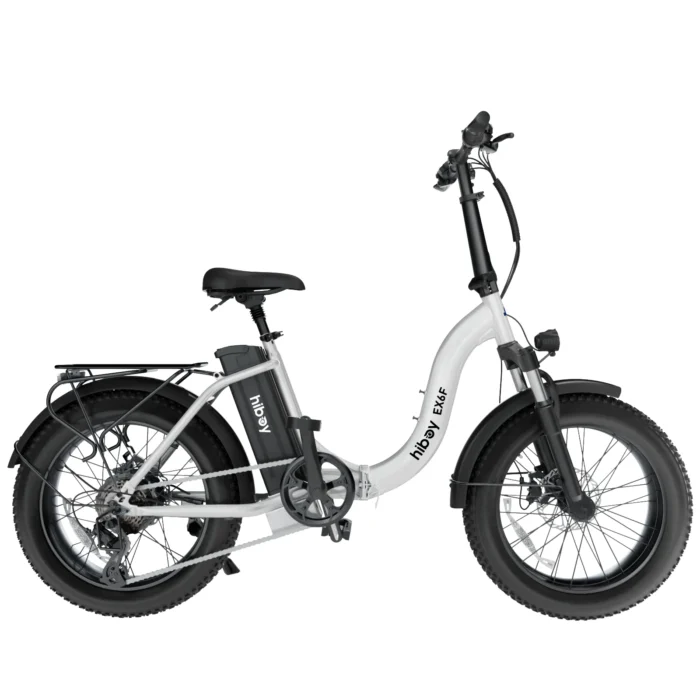 Hiboy EX6F Low-Step Foldable Electric Bike - White