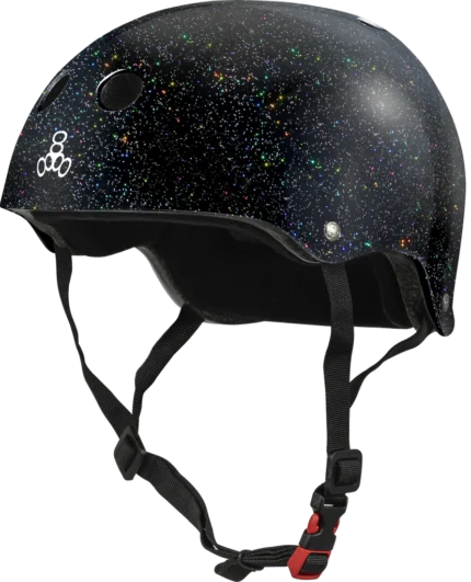 THE Certified Sweatsaver Helmet - Black Glitter