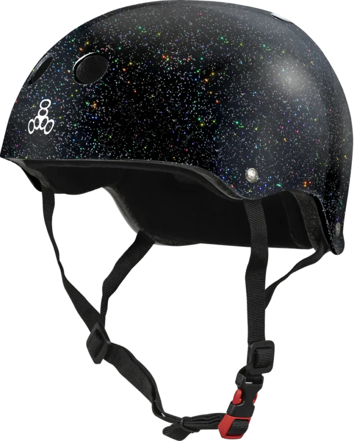 THE Certified Sweatsaver Helmet - Black Glitter