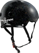THE Certified Sweatsaver Helmet - Black Glitter - Back