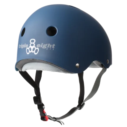 THE Certified Sweatsaver Helmet - Navy Matte - Back