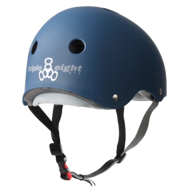 THE Certified Sweatsaver Helmet - Navy Matte - Back