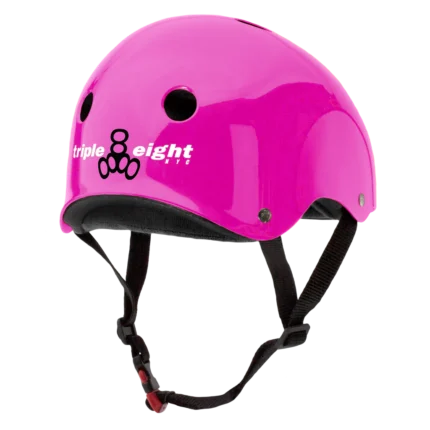 THE Certified Sweatsaver Helmet - Pink Glossy- Back