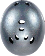 THE Certified Sweatsaver Helmet - Silver Glitter - Top