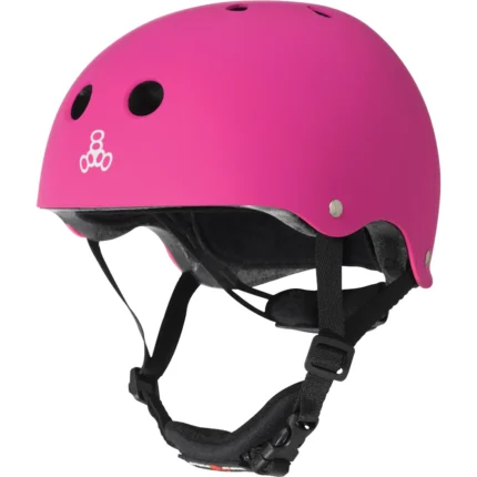 Lil 8 Kids Helmet - Neon Pink Matte