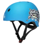 Lil 8 Staab Edition Kids Helmet Staab Edition - Neon Blue