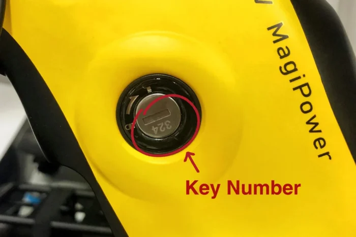 Magicycle Ebike Key -