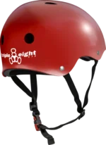 THE Certified Sweatsaver Helmet - Scarlet Red Glossy- Back