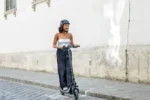 NIU KQi 100P Electric Kick Scooter 17.4 mph Riding
