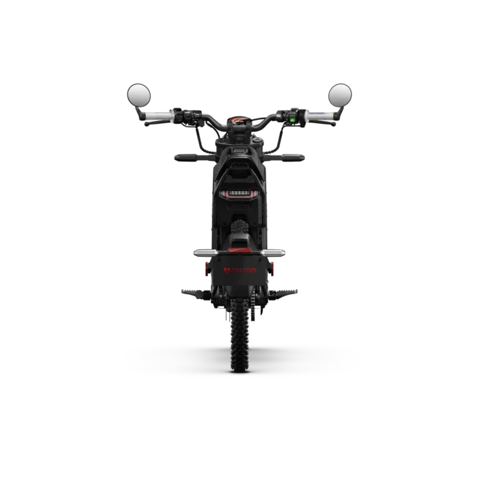 NIU XQi3 Electric Dirt Bike - Black - Back