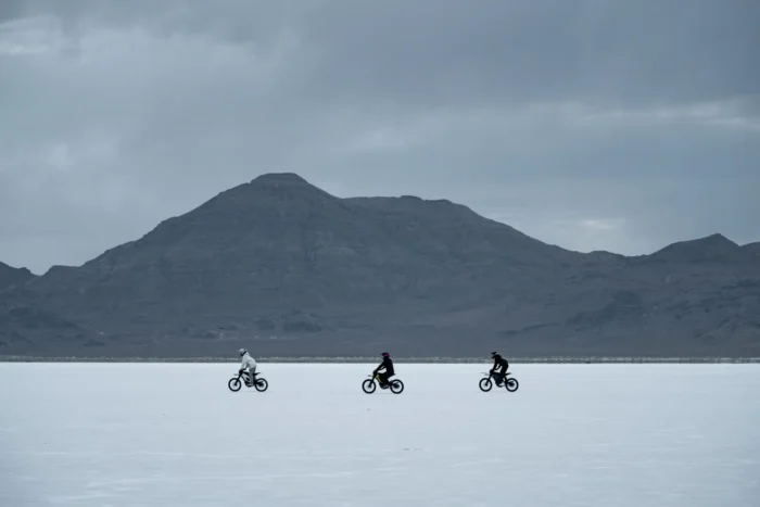 NIU XQi3 Electric Dirt Bike - Riding on Ice