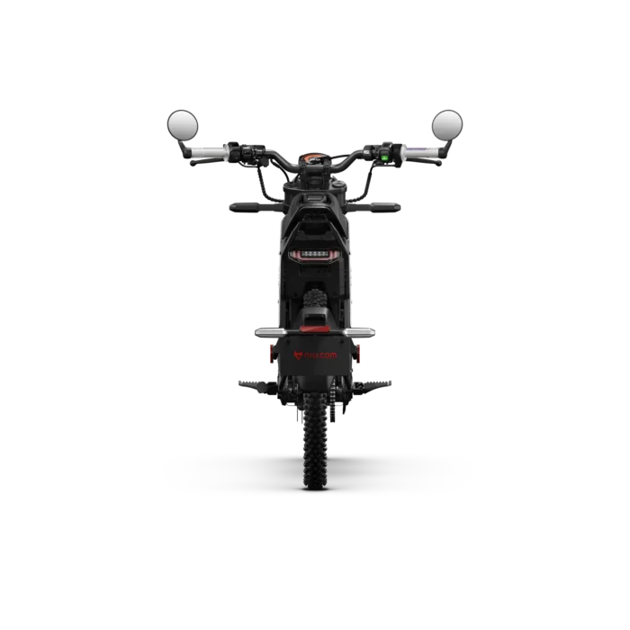 NIU XQi3 Electric Dirt Bike - White - Back