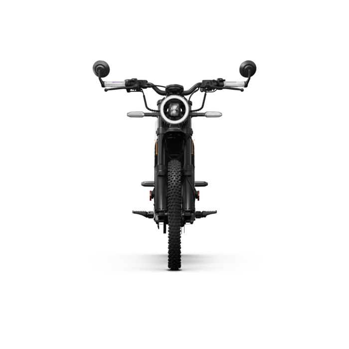 NIU XQi3 Electric Dirt Bike - White - Front View