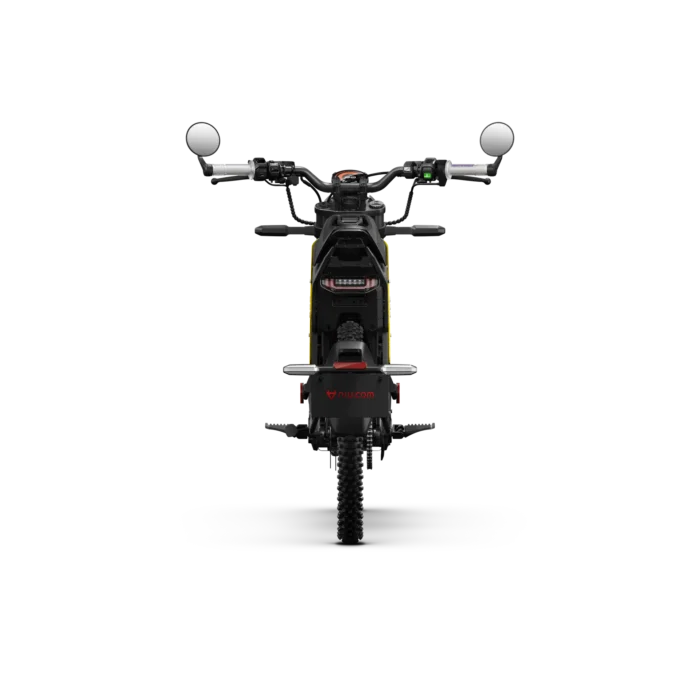 NIU XQi3 Electric Dirt Bike - Yellow - Back Side