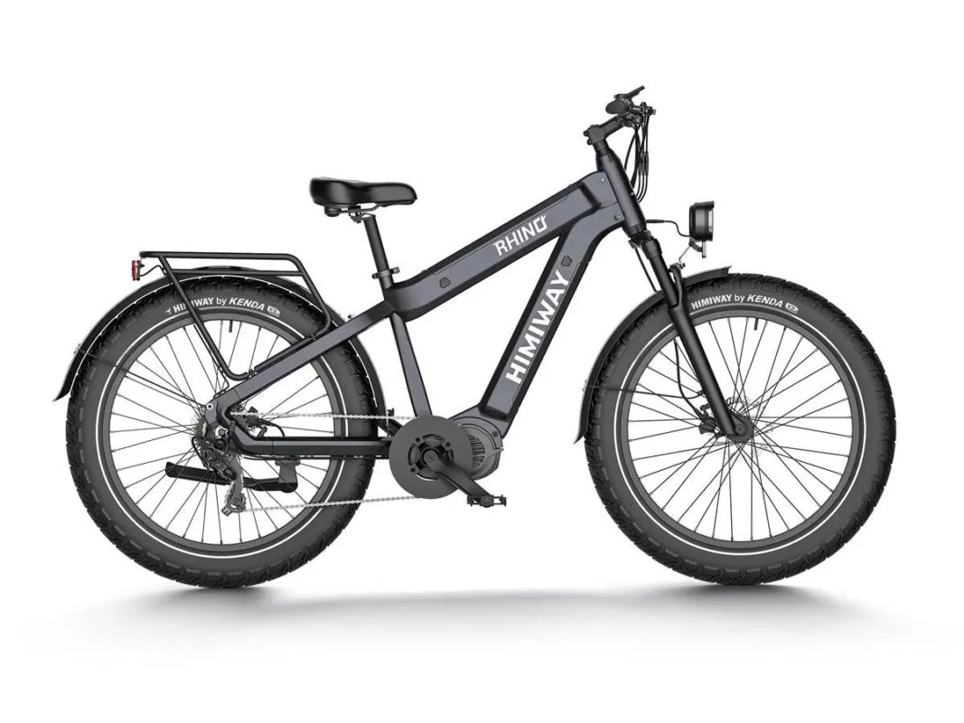 D5 Plus(Rhino) : Dual Battery Off-road Electric Bike - Himi Grey