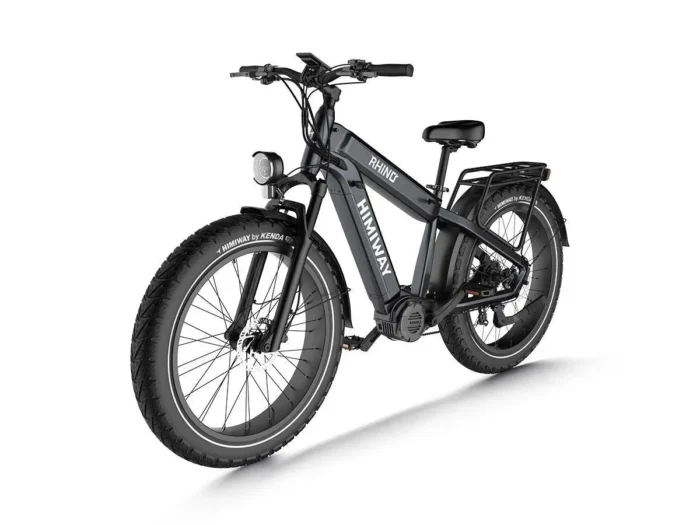 D5 Plus(Rhino) : Dual Battery Off-road Electric Bike - Himi Grey Front